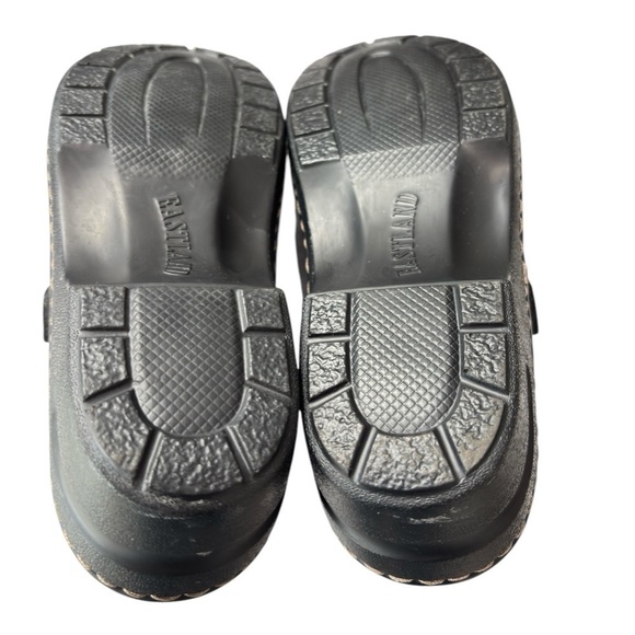 Eastland Mae Black Leather Clog Mule Shoe Sz 8 Style 3889-01 Slip On Comfort NEW - Picture 8 of 10